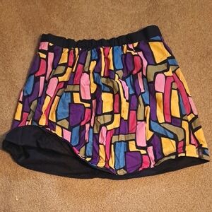 Vibrant Reversible Skirt.